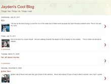 Tablet Screenshot of jaydenscoolblog.blogspot.com
