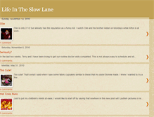 Tablet Screenshot of mk-lifeintheslowlane.blogspot.com