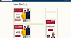 Desktop Screenshot of newholland-tekoop.blogspot.com