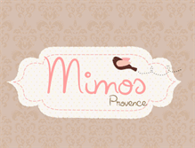 Tablet Screenshot of mimosprovence.blogspot.com