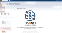 Desktop Screenshot of disnnetnoticias.blogspot.com