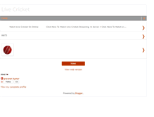 Tablet Screenshot of cricklivetv.blogspot.com