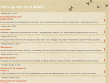 Tablet Screenshot of fdeurohistory.blogspot.com