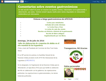 Tablet Screenshot of eventos-gastronomicos.blogspot.com