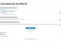 Tablet Screenshot of anuncios-clasificados-de-kopilot.blogspot.com