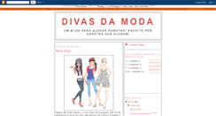 Desktop Screenshot of divas-da-moda.blogspot.com