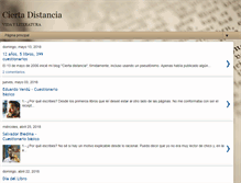 Tablet Screenshot of ciertadistancia.blogspot.com