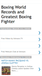 Mobile Screenshot of boxingrecords.blogspot.com