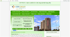 Desktop Screenshot of cenplus.blogspot.com