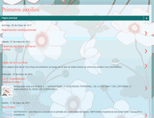 Tablet Screenshot of primeros----auxilios.blogspot.com