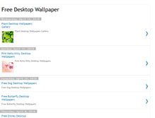 Tablet Screenshot of freedesktopswallpapers.blogspot.com
