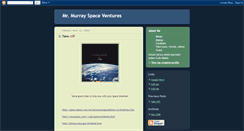 Desktop Screenshot of murrayspaceventures.blogspot.com
