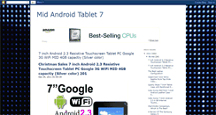 Desktop Screenshot of midandroidtablet7z.blogspot.com