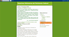 Desktop Screenshot of defensoresrosarinos.blogspot.com
