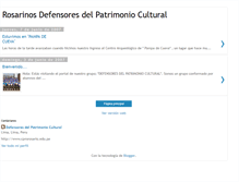 Tablet Screenshot of defensoresrosarinos.blogspot.com