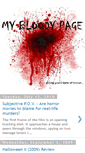 Mobile Screenshot of mybloodypage.blogspot.com