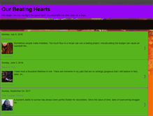 Tablet Screenshot of ourbeatinghearts.blogspot.com