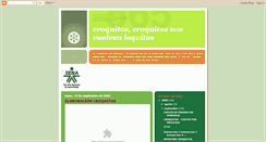 Desktop Screenshot of croquitosltda.blogspot.com