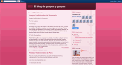 Desktop Screenshot of elblogdeguaposyguapas.blogspot.com