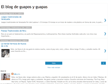 Tablet Screenshot of elblogdeguaposyguapas.blogspot.com