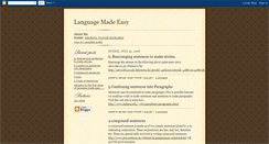 Desktop Screenshot of languagemadeeasy.blogspot.com