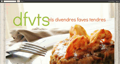 Desktop Screenshot of elsdivendresfavestendres.blogspot.com