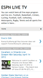 Mobile Screenshot of espntv24.blogspot.com