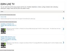 Tablet Screenshot of espntv24.blogspot.com