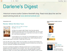 Tablet Screenshot of darlenemarshall.blogspot.com