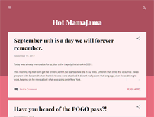 Tablet Screenshot of hotmamajama.blogspot.com