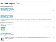 Tablet Screenshot of maulanasuryanafalaq.blogspot.com