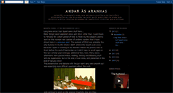 Desktop Screenshot of andarasaranhas.blogspot.com