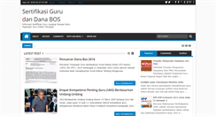 Desktop Screenshot of infosertifikasi.blogspot.com