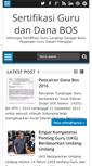 Mobile Screenshot of infosertifikasi.blogspot.com