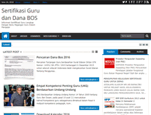 Tablet Screenshot of infosertifikasi.blogspot.com