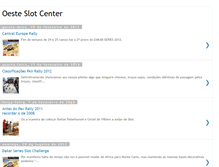 Tablet Screenshot of lisbonslotcenter.blogspot.com