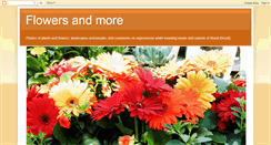 Desktop Screenshot of gingersflowers.blogspot.com