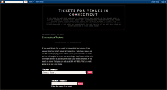 Desktop Screenshot of connecticutconcerttickets.blogspot.com