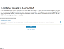 Tablet Screenshot of connecticutconcerttickets.blogspot.com