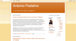 Desktop Screenshot of antoniopadalino.blogspot.com