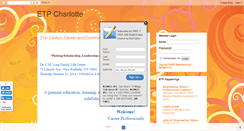 Desktop Screenshot of etpcharlotte.blogspot.com