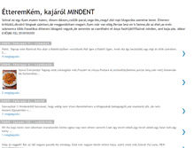 Tablet Screenshot of etteremkem.blogspot.com