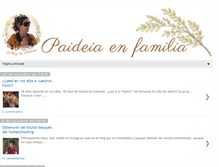 Tablet Screenshot of paideiaenfamilia.blogspot.com