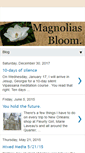 Mobile Screenshot of magnoliasbloom.blogspot.com