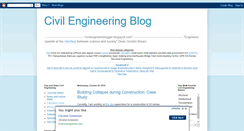 Desktop Screenshot of civilengineerblogger.blogspot.com