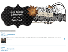 Tablet Screenshot of ellisfamilyadventuresontheeastcoast.blogspot.com