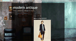 Desktop Screenshot of modernantique.blogspot.com