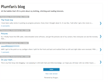 Tablet Screenshot of plumfan.blogspot.com