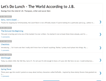 Tablet Screenshot of jbtauthor.blogspot.com