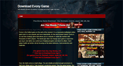 Desktop Screenshot of downloadevonygame.blogspot.com